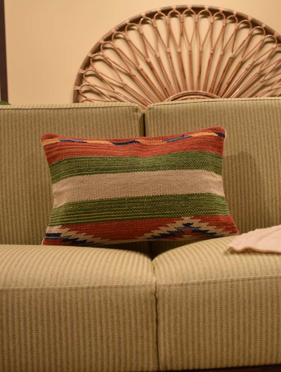 Sand Kilim Cushion Cover