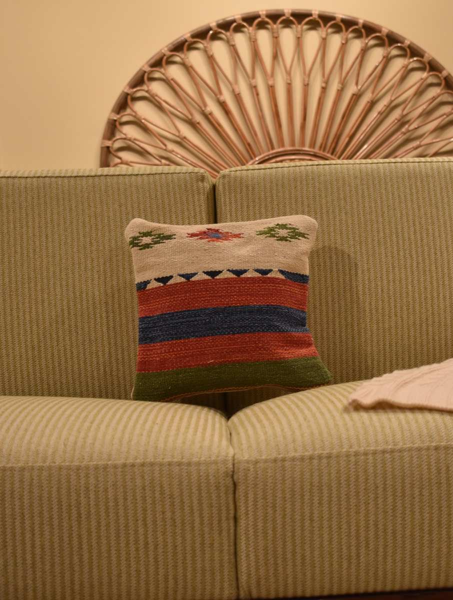 Cocoa Kilim Cushion Cover