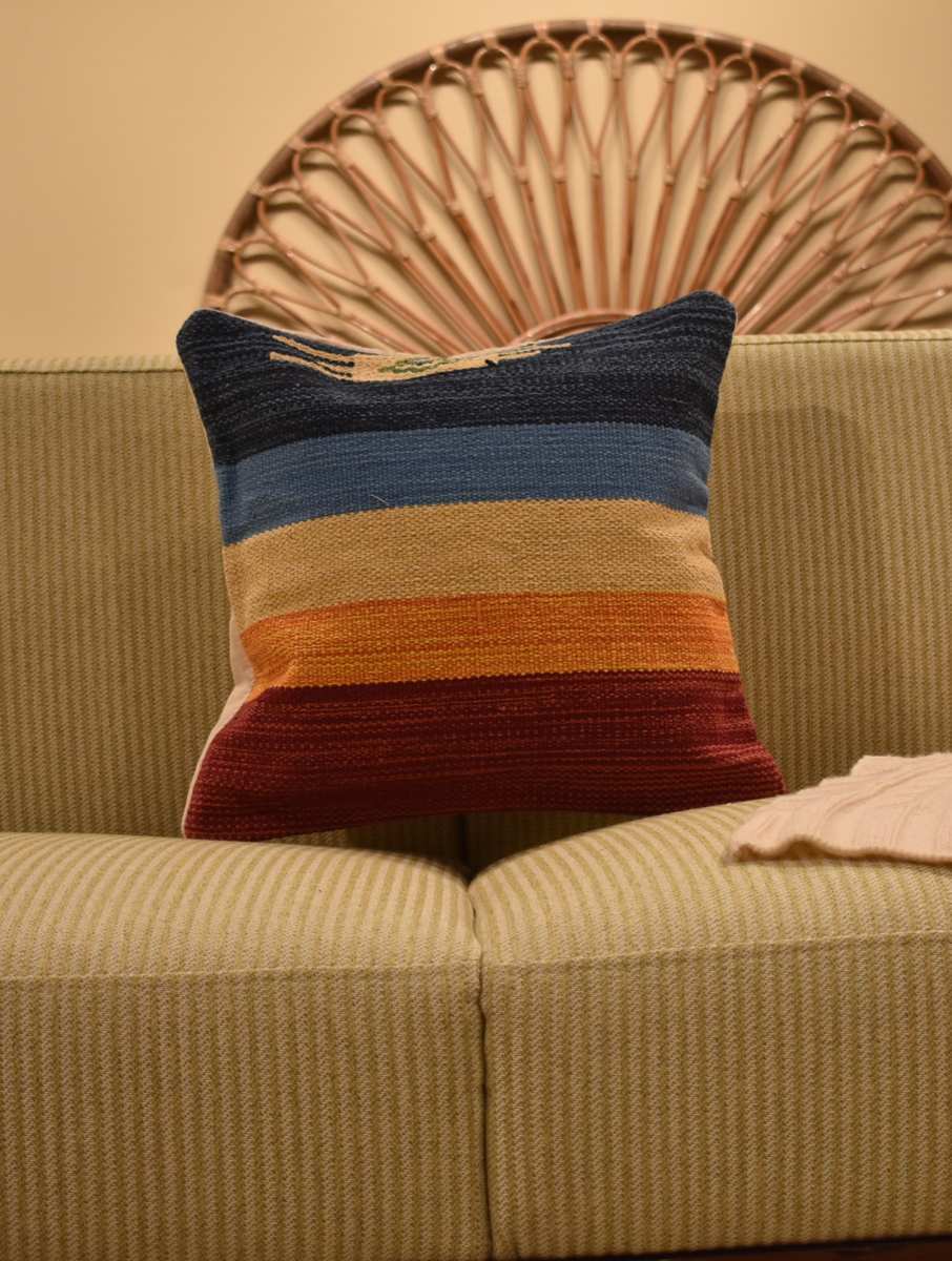 Sunbaked Kilim Cushion Cover